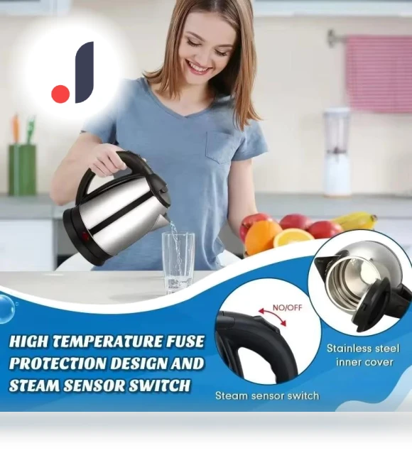 Stainless Steel Kettle — Kettles & Tea Machines, Stone Home