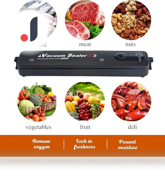 Vacuum Sealing Machine with 10 Sealing Bags — Vacuum Bags, SZ-JZQ