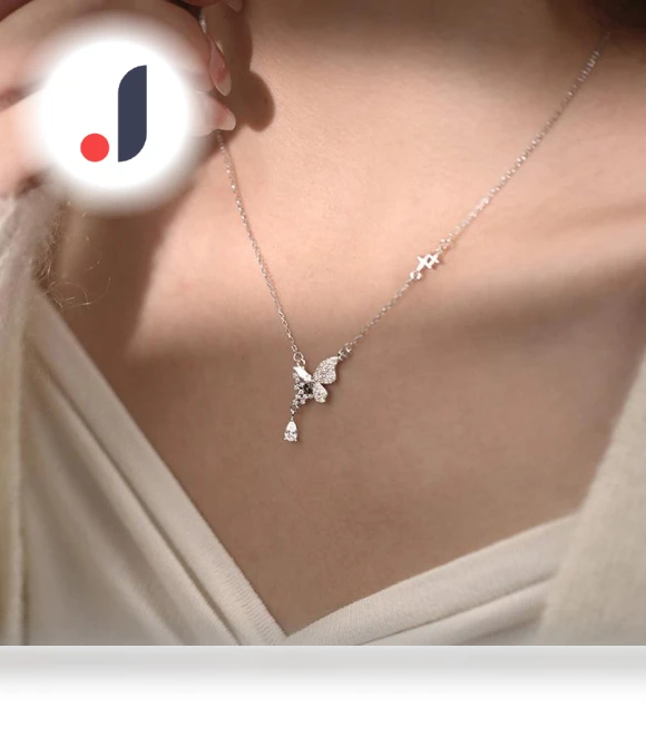 Water Drop Zircon Necklace — Smart Jewelry, Commodity Jewel