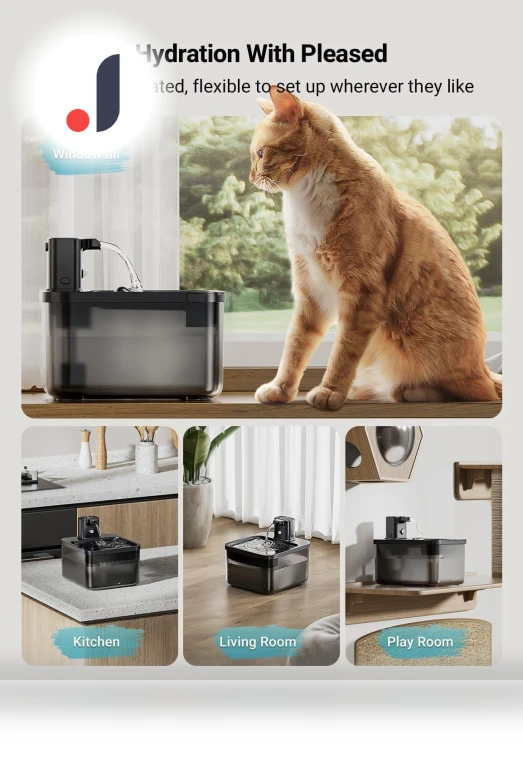 Wireless Pet Water Fountain — Fountains, Wrigleys