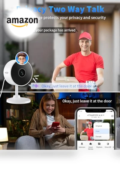 2K Indoor Security Camera — Baby Monitors, Mysight