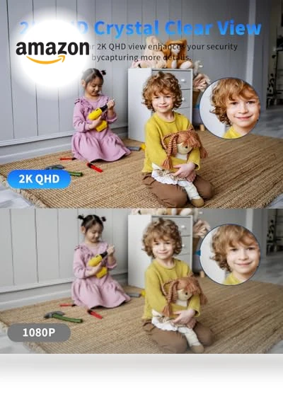 2K Indoor Security Camera — Baby Monitors, Mysight