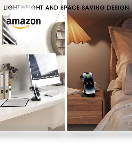 3 in 1 Wireless Charging Station — Chargers, SHENZHEN GTL TECHNOLOGY CO .,LTD