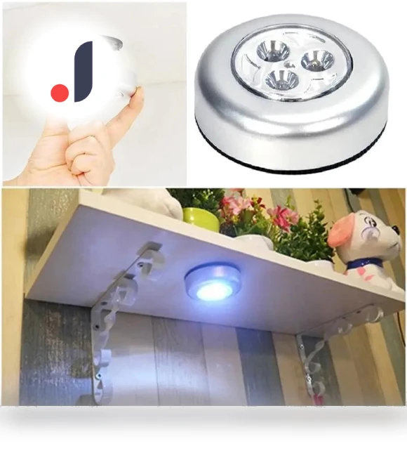 3 LED Battery Powered Touch Lamp — Standing Lights, Lansoon Electronics