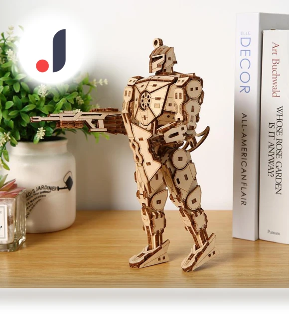 3D Stereo Robot Puzzle Toy — Puzzles, Super Go