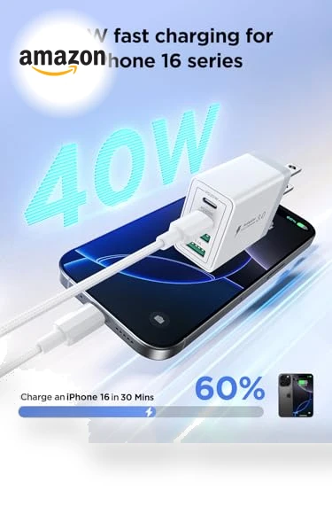 4-Ports Type C Fast Phone Charging Cube — Chargers, CHONGZHENG (HK)CO. ,LIMITED