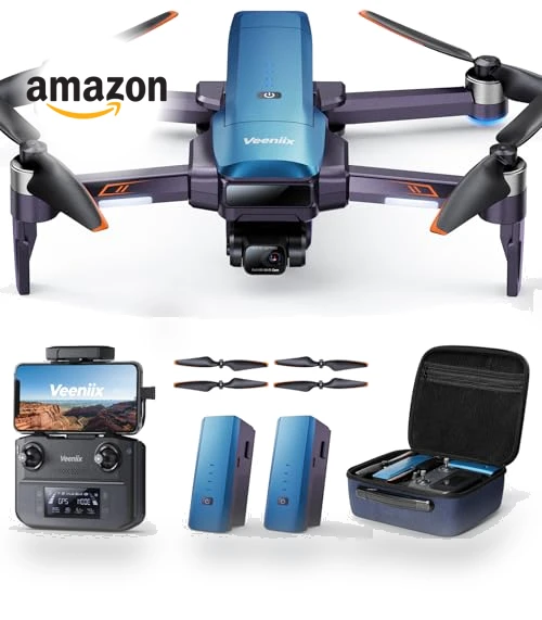 4K Professional Drone with Gimbal & EIS — Drones & UAV Technology, Veeniix