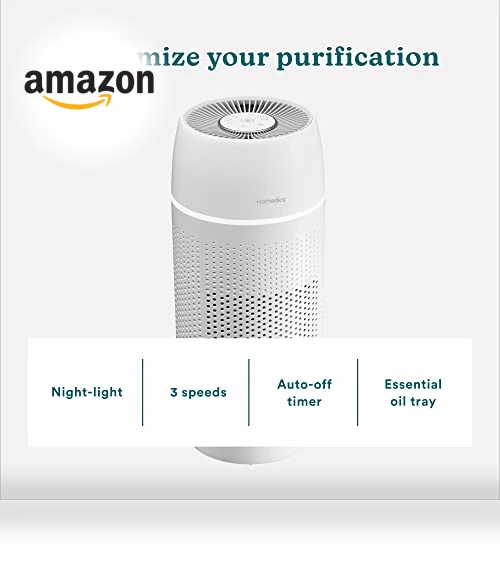 5-in-1 PetPlus UV-C Air Purifier — Activated Carbon Air Purifiers, Homedics