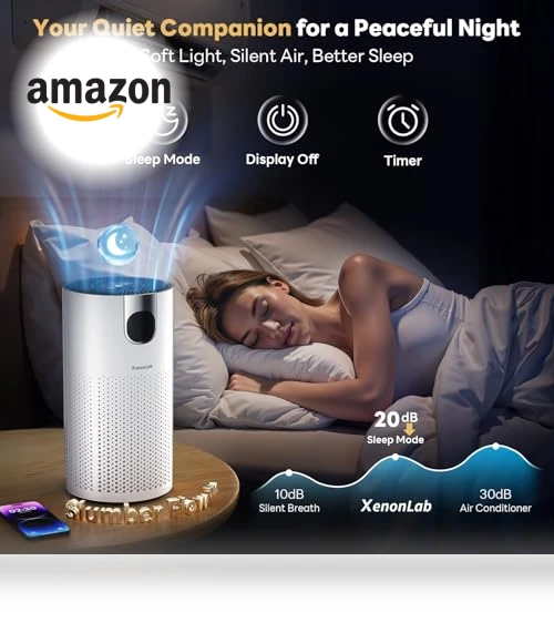 Air Purifier for Home Large Room — HEPA Air Purifiers, XenonLab