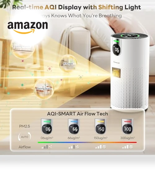 Air Purifier for Home Large Room — HEPA Air Purifiers, XenonLab