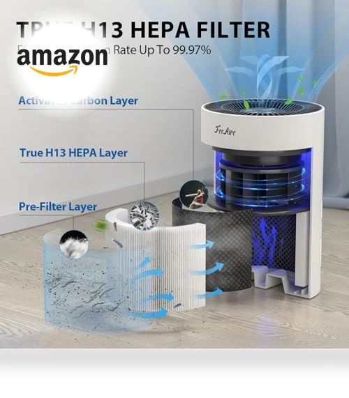 Air Purifier with RGB Lights — HEPA Air Purifiers, FreAire