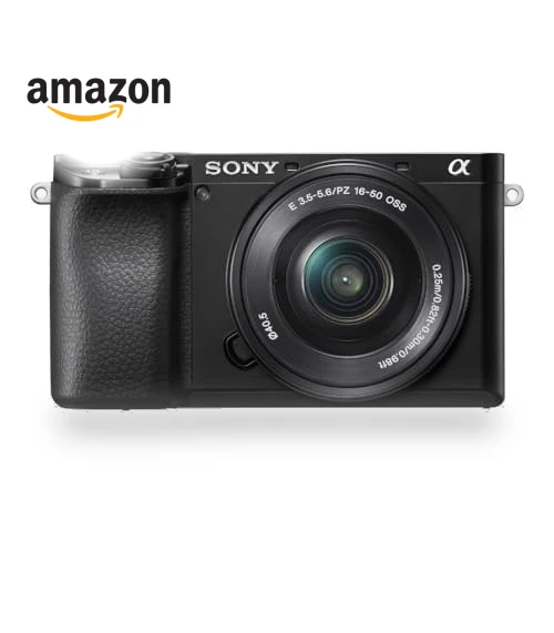 APS-C Mirrorless Interchangeable-Lens Camera with 16-50mm Lens Bundle — Mirrorless Cameras, Sony