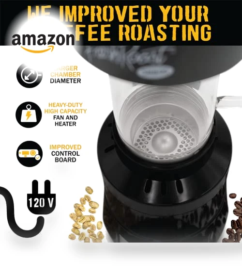 Automatic Coffee Bean Roaster — Electric Blade Coffee Grinders, Fresh Roast