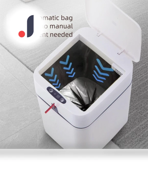 Automatic Induction Smart Garbage Bin — Kitchen Cans, george