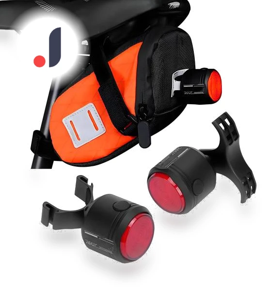 Bicycle Tail Light with Brake Sensor — Bike Headlights, GUB
