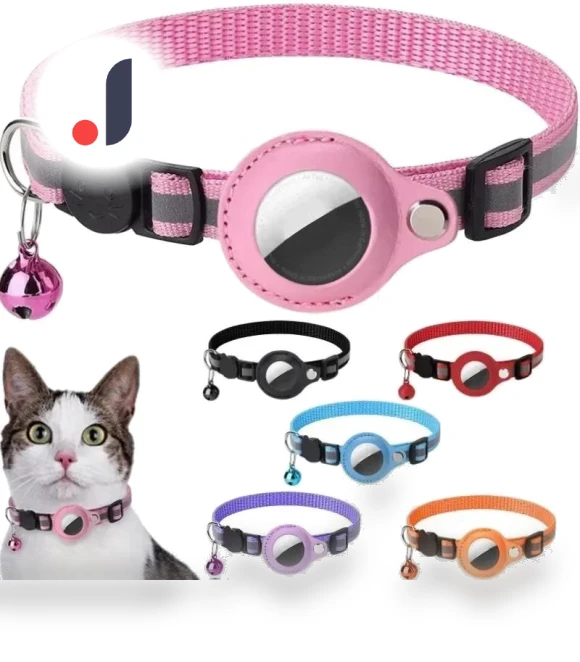 Cat Collar with Anti-Loss Protection — Trackers, Pet Products My