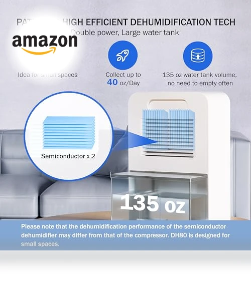 Dehumidifier With Air Purifier — Air Moisture Control, FRIZZLIFE