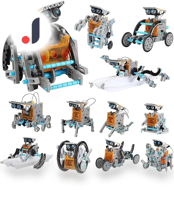DIY Solar-Powered Robot Toy — Solar Power, Ziguiyuan