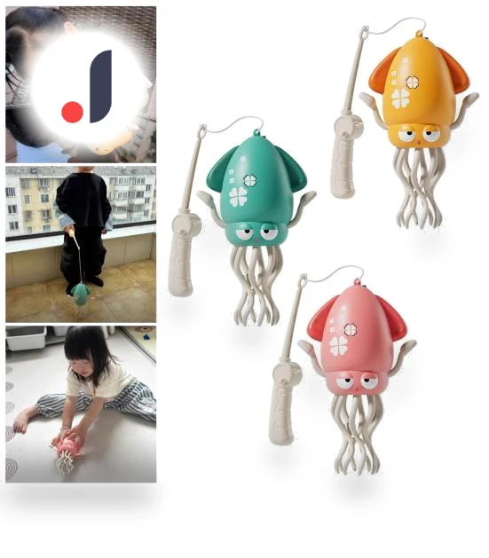 Electric Octopus Toy with LED Lights — Interactive Learning Devices, Amouage