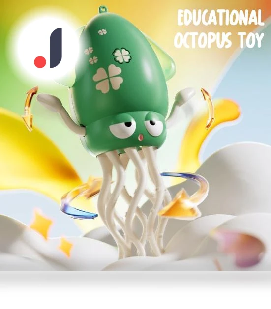 Electric Octopus Toy with LED Lights — Interactive Learning Devices, Amouage