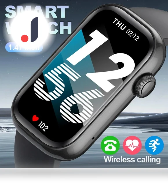 Fashion Smart Watch with Heart Rate Monitoring — Smartwatches, SACOSDING