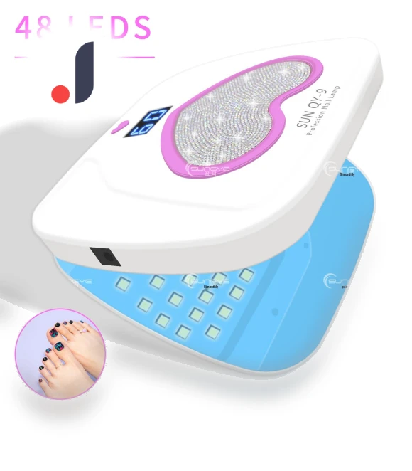 High-Power Quick-Drying Foldable UV/LED Nail Lamp — Curing Lamps, The Million