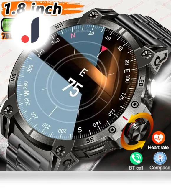 Military Smartwatch for Men — Smartwatches, ElectronicsHome