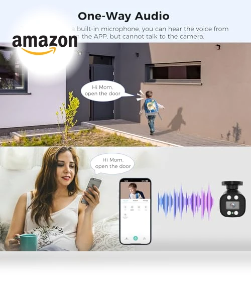 Outdoor Security Camera System — Smart Home Security, Hiseeu