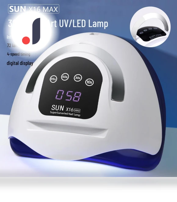 Powerful Smart LED Nail Lamp for Fast UV Gel Polymerization with Sensor — Curing Lamps, The Million