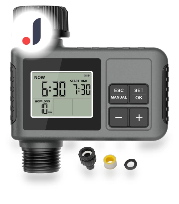 Programmable Digital Hose Timer — Automatic Irrigation, Fishine