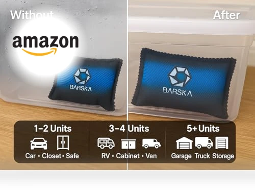 Rechargeable Desiccant Dehumidifier — Air Moisture Control, Barska