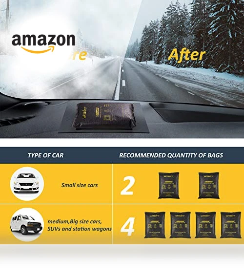 Rechargeable Silica Gel Car Dehumidifier — Air Moisture Control, wisedry