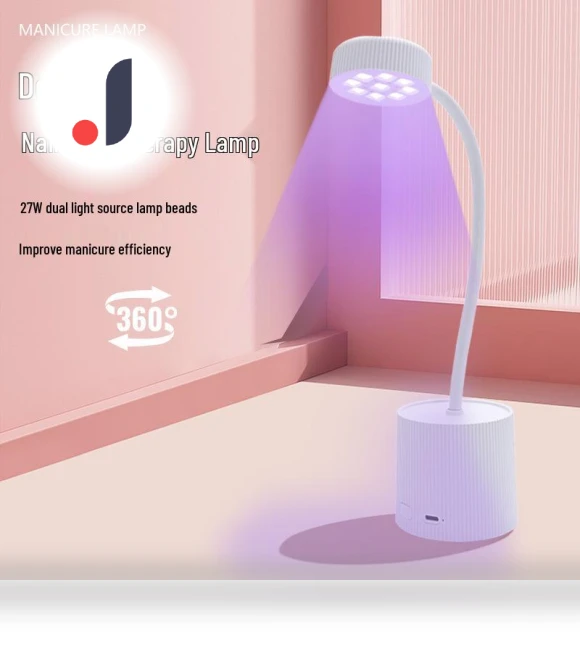Rechargeable UV Nail Curing Light with Quick-Dry Sensor — Curing Lamps, The Million