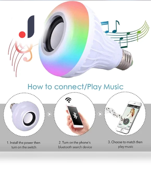 RGB Smart Bluetooth Speaker Lamp — LED, Knocked Her