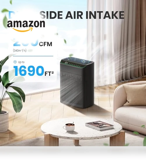 Smart Air Purifier — Activated Carbon Air Purifiers, FLANUR