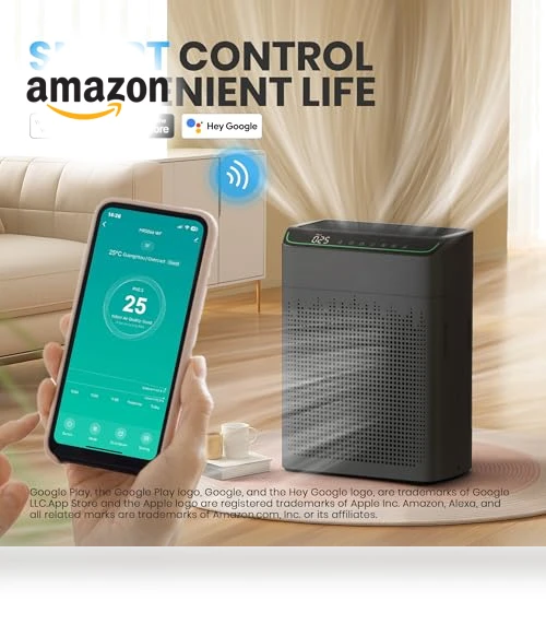 Smart Air Purifier — Activated Carbon Air Purifiers, FLANUR