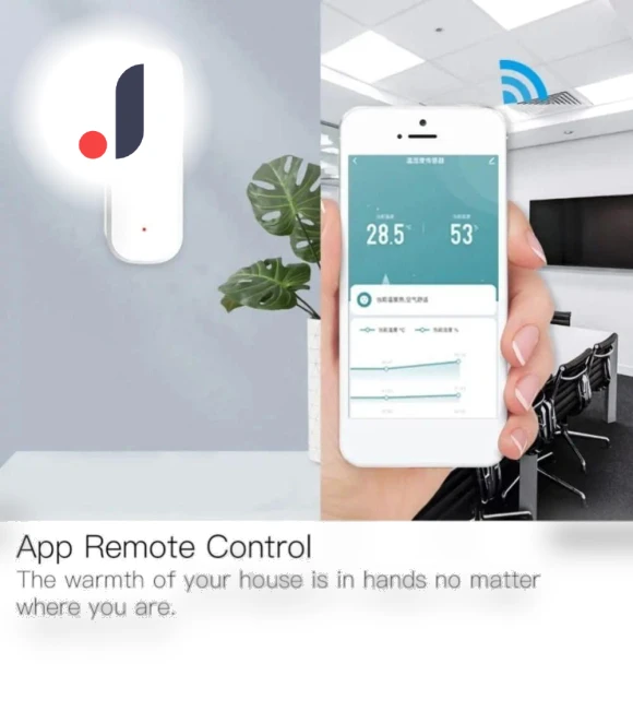 Smart Humidity and Temperature Monitor — Home Climate Control, BooPai