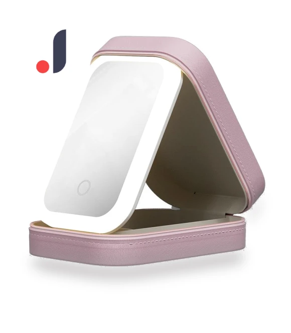 Smart LED Mirror Makeup Storage Box — Cosmetic Cases, Precious Stones
