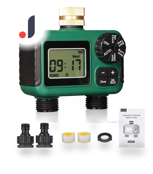Smart Rain Delay Function Brass Inlet Watering Timer — Automatic Irrigation, GoolRC