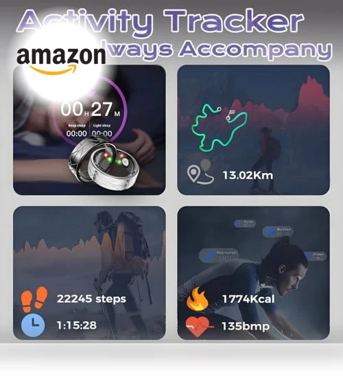 Smart Ring Fitness Tracker — Wearable Accessories, Jawploy