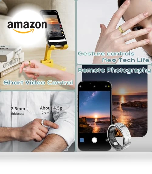 Smart Ring Fitness Tracker — Wearable Accessories, Jawploy