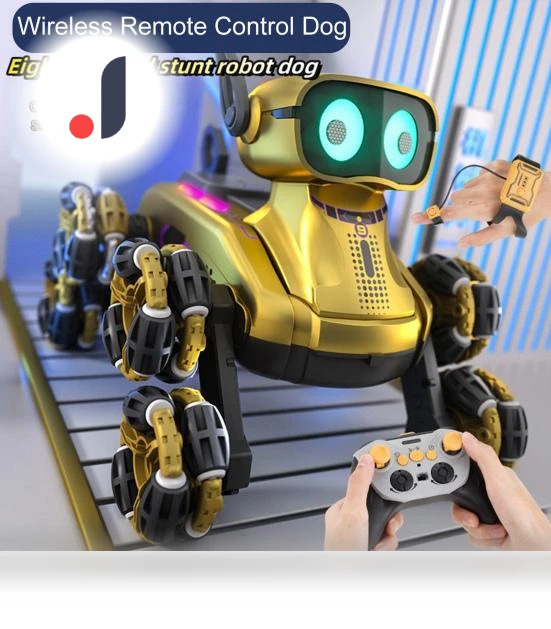 Smart Robot Dog with Remote Control — Interactive Figures & Robots, Amouage