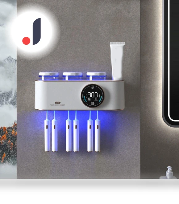 Smart Toothbrush Holder — Toothbrush Holders, Stermin