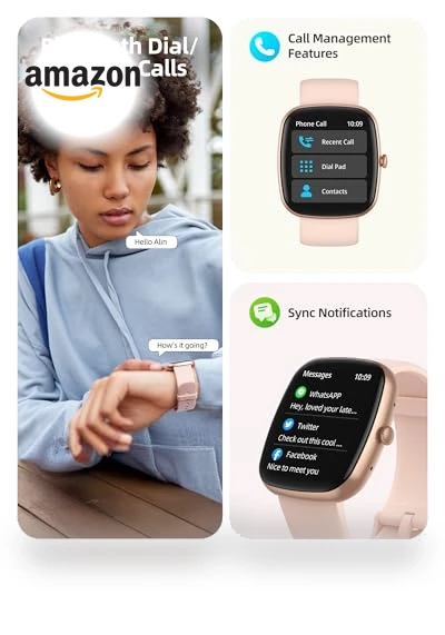 Smart Watch for iOS and Android Phones — Smartwatches, Parsonver