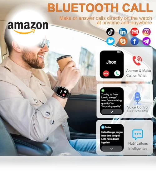 Smart Watch with Fitness Tracking — Smartwatches, Matast
