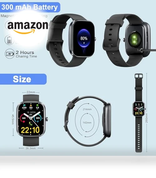 Smart Watch with Fitness Tracking — Smartwatches, Matast