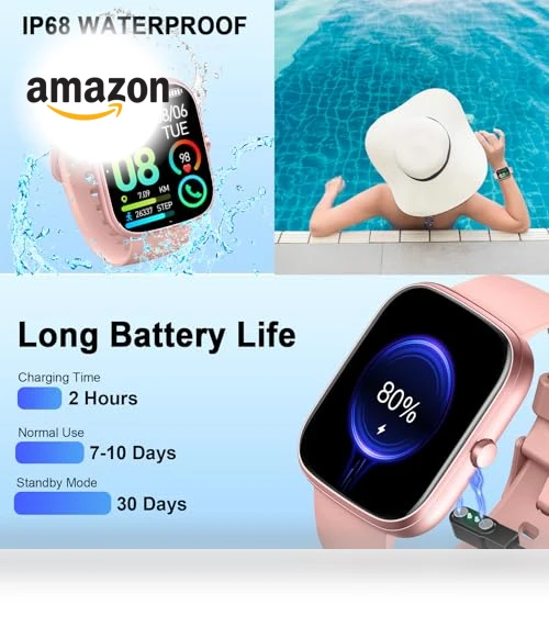 Smart Watch with HD Screen — Smartwatches, Dyurwa