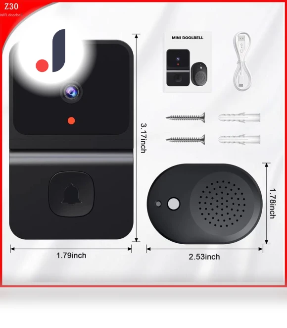 Smart WiFi Video Doorbell — Smart Home Security, TrendVibeCN