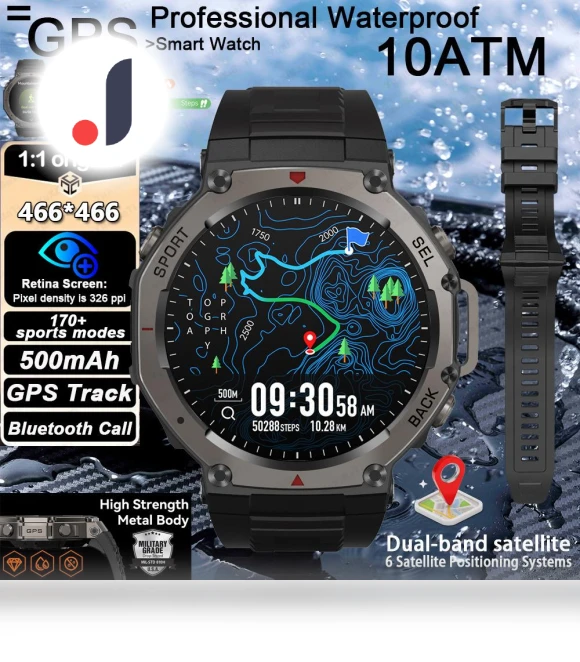 T-Rex 3 GPS Smartwatch — Smartwatches, ElectronicsHome