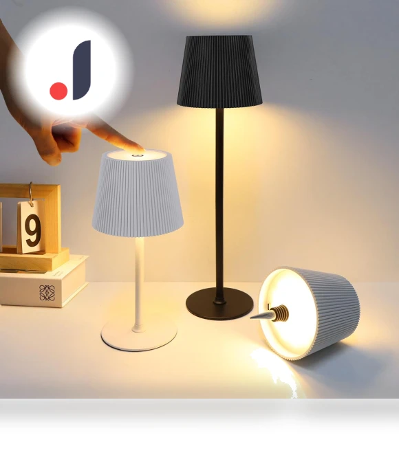 Touch Control Table Lamp with USB Charging — Desk & Table Lighting, AIMINGTE Light Accessories